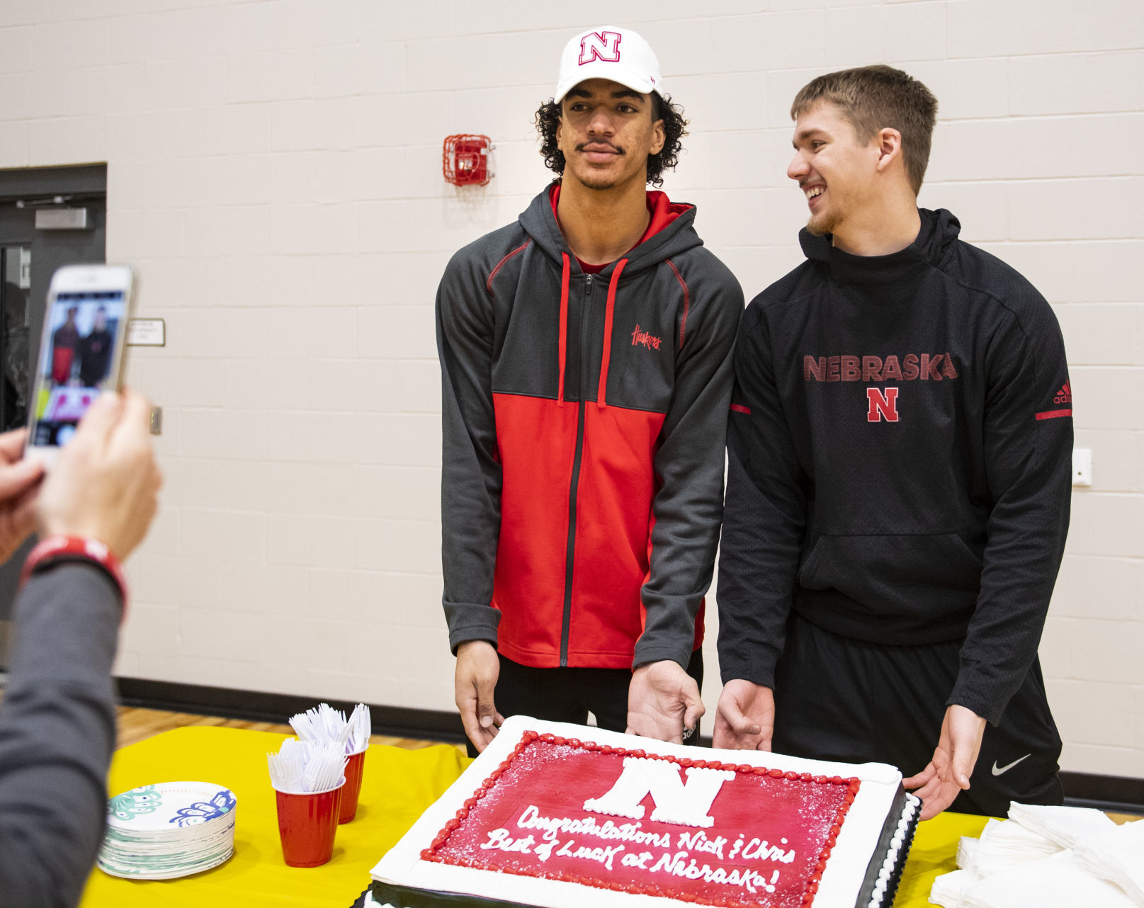 Omaha Burke signing ceremony, 12.19
